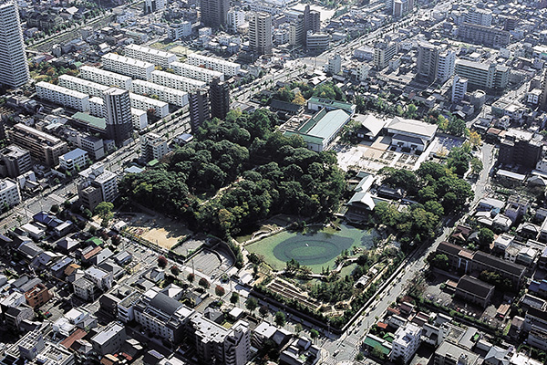 徳川園全景