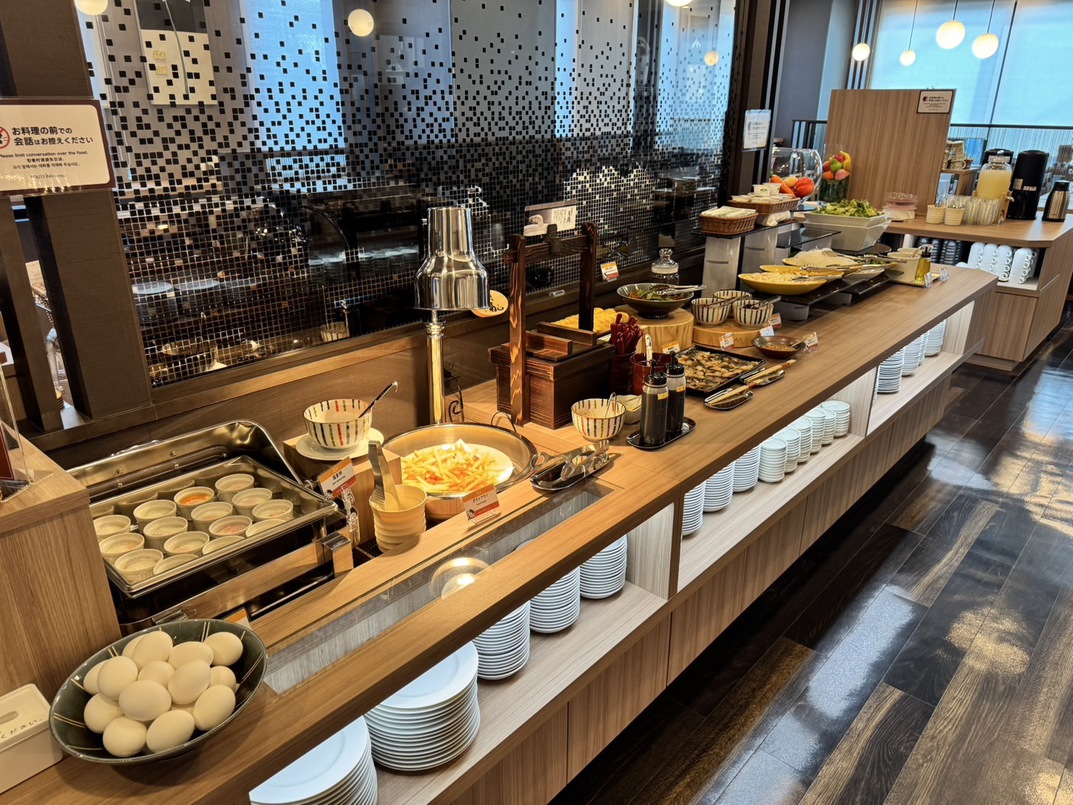朝食バイキング